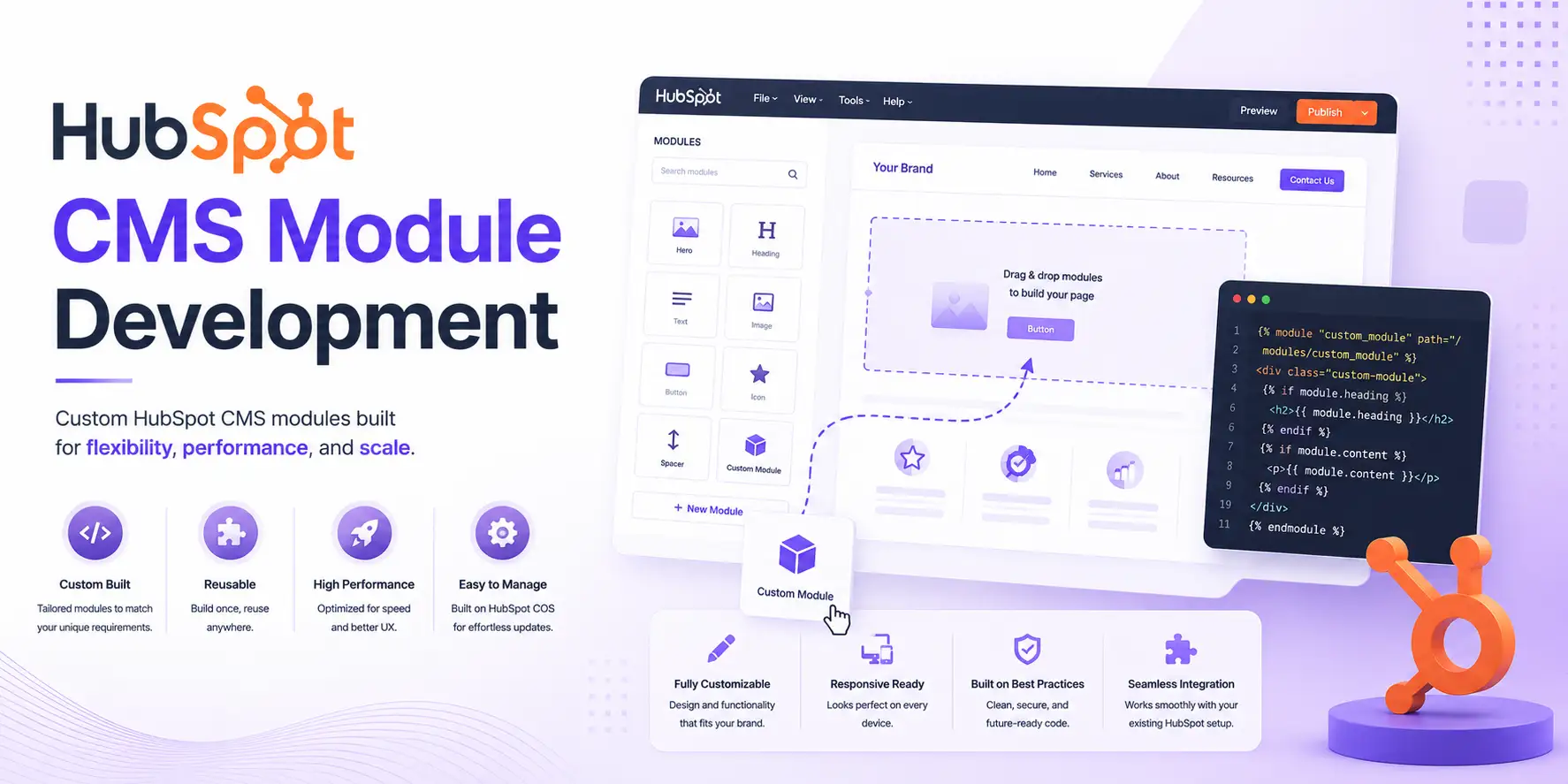 HubSpot CMS Module Development