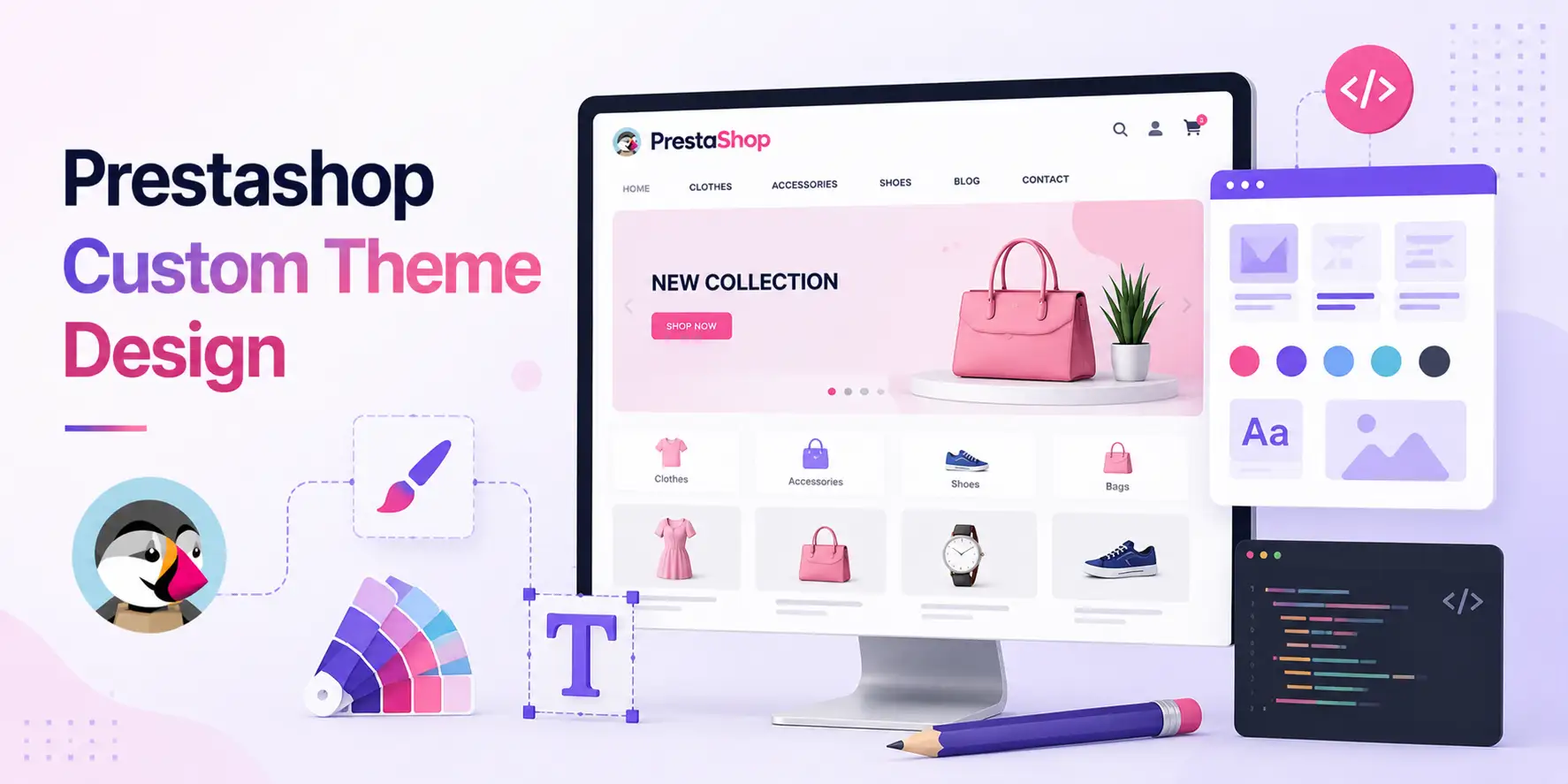 Prestashop Custom Theme Design