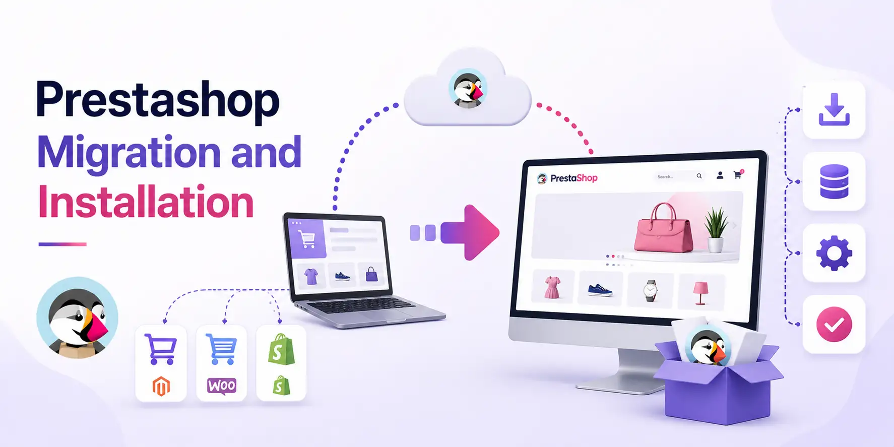 Prestashop Migration and Installation