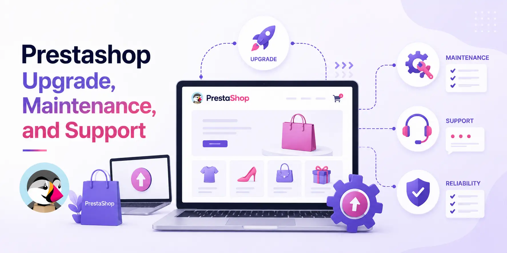 Prestashop Upgrade, Maintenance, and Support