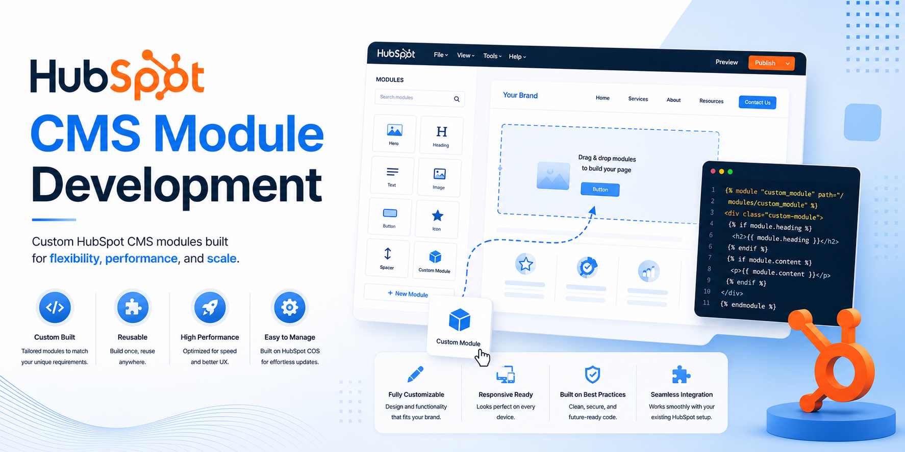 HubSpot CMS Module Development