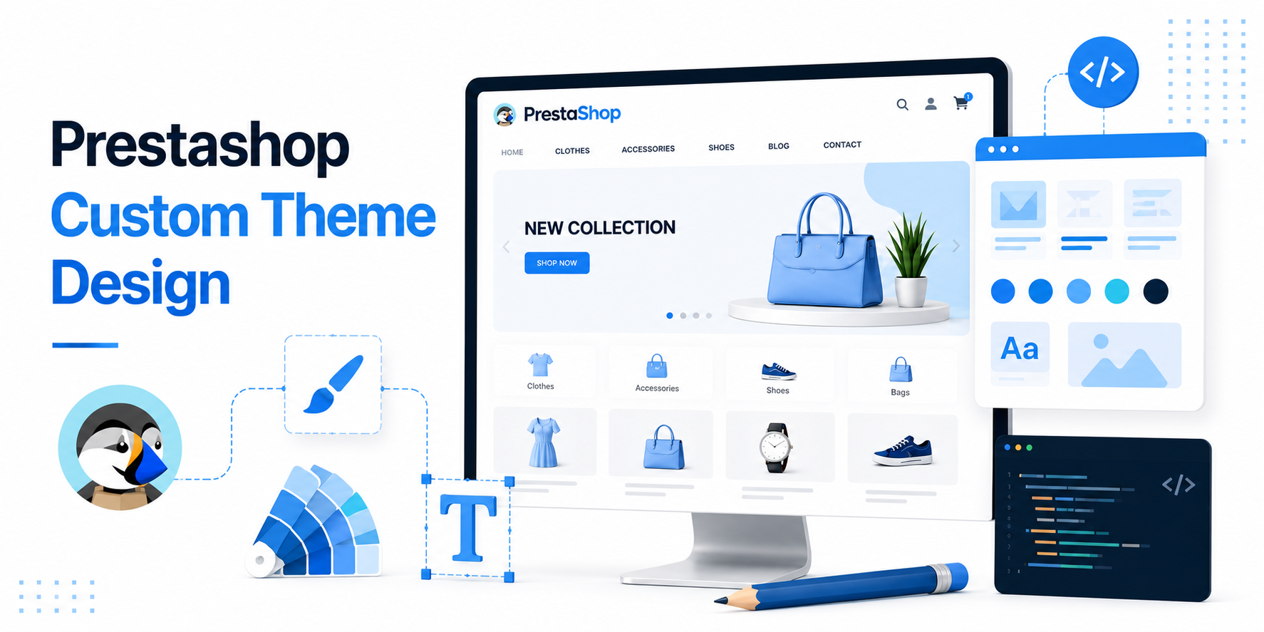 Prestashop Custom Theme Design