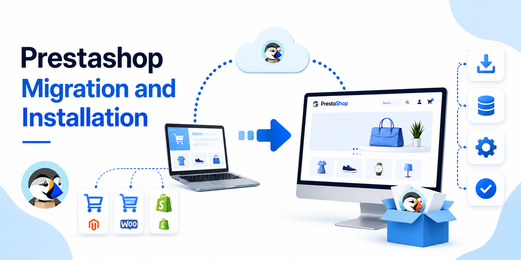 Prestashop Migration and Installation