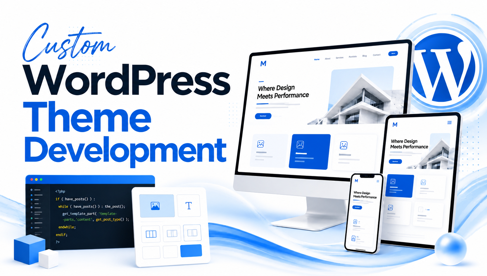 Custom WordPress Theme Development