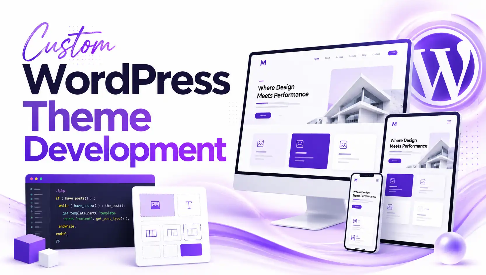 Custom WordPress Theme Development